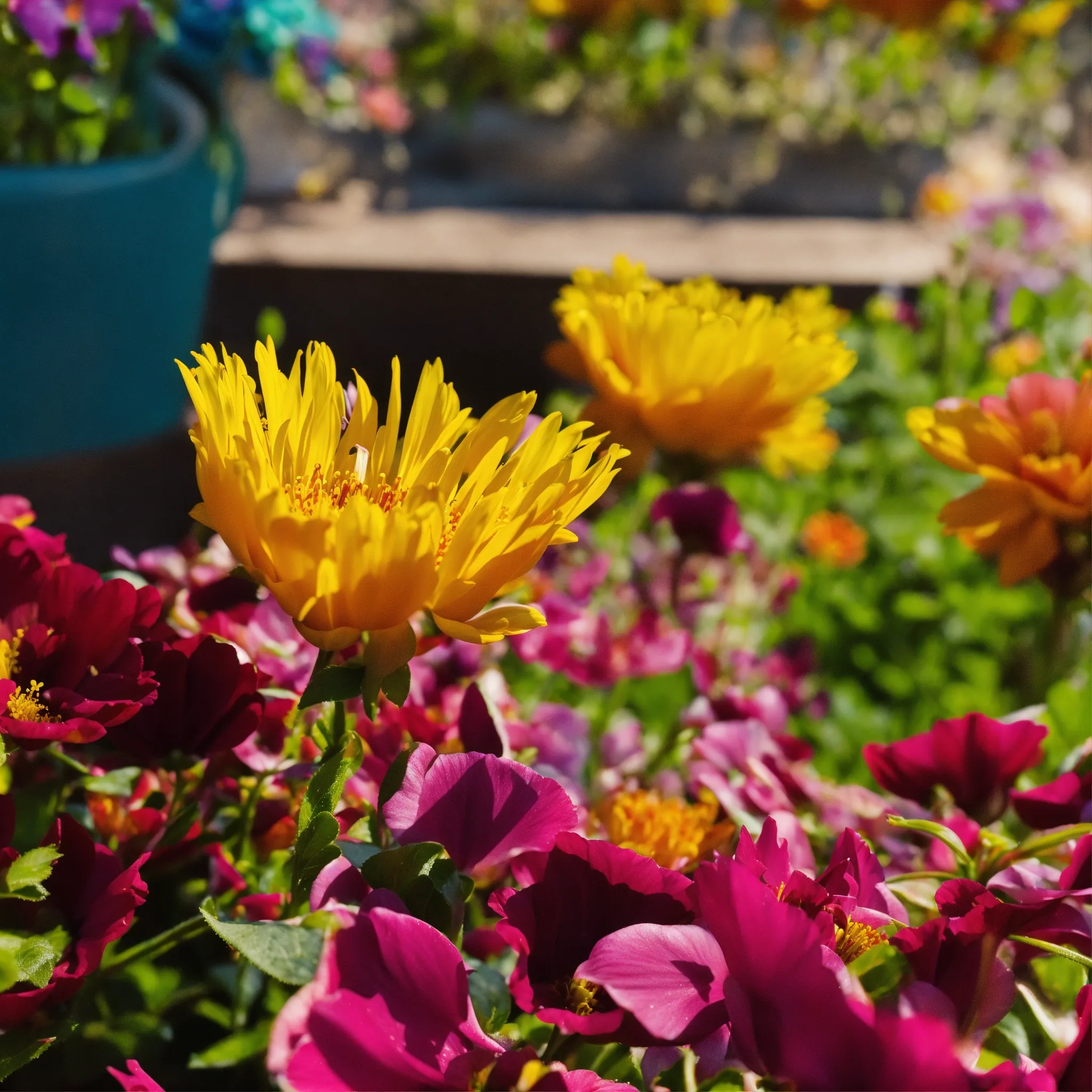 Infographic showing how gardening reduces stress